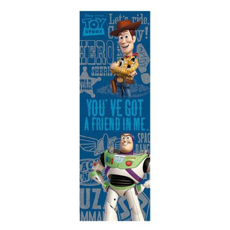 Disney Toy Story You've Got A Friend Door Poster £8.49